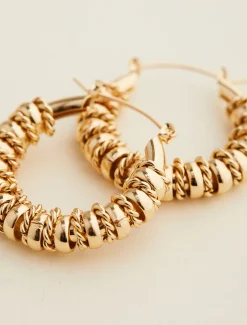 Chunky Ring Hoop Earring