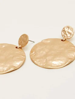 Circle Drop Earrings