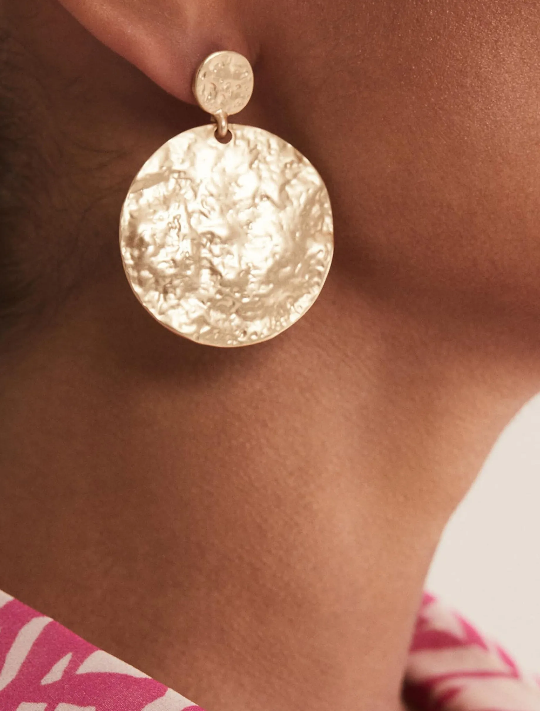 Circle Drop Earrings