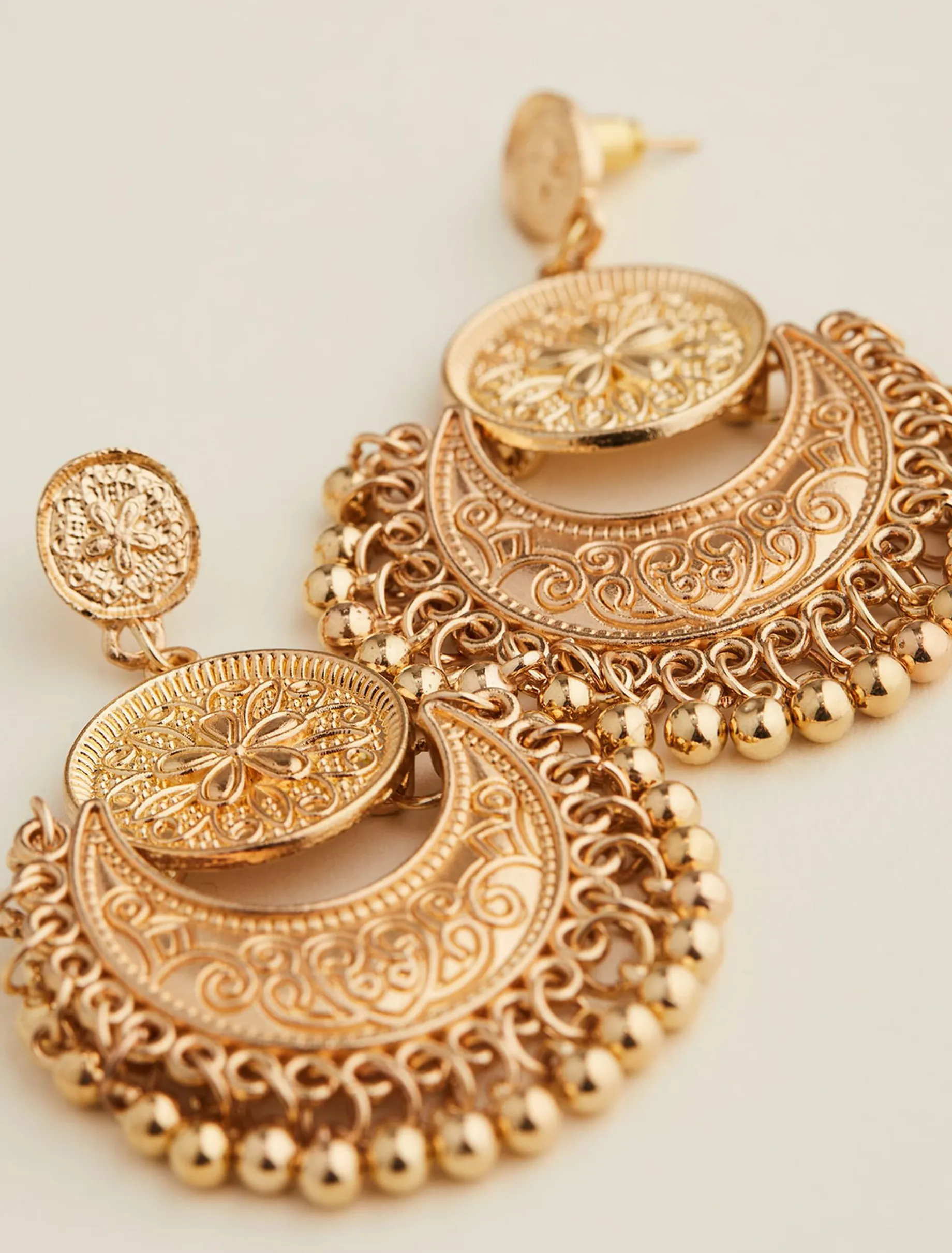 Circle Drop Earrings