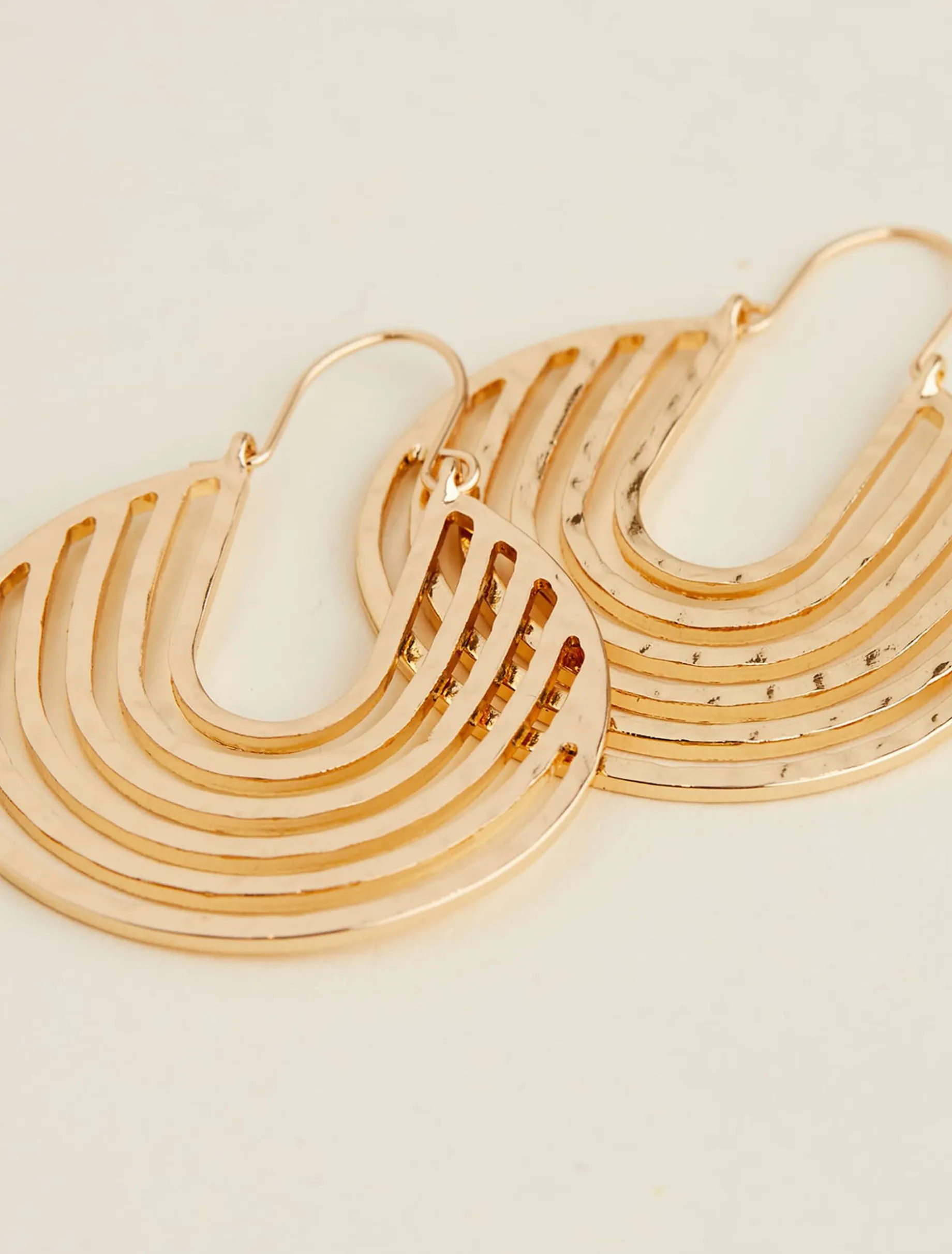 Circle Drop Earrings