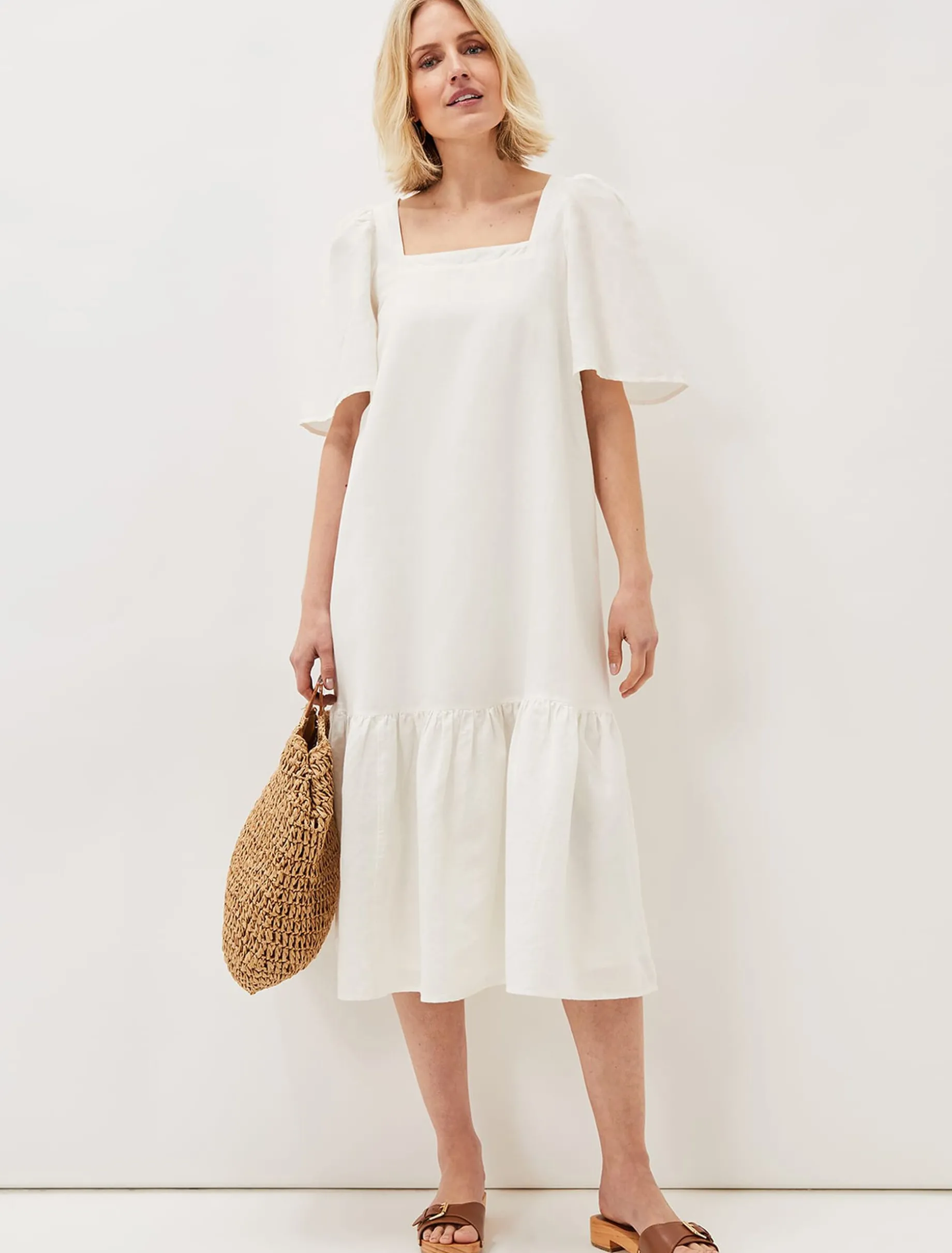 Claria Linen Dress