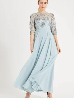 Clarissa Sequin Maxi Dress