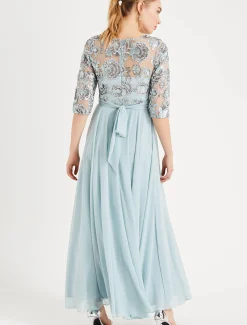 Clarissa Sequin Maxi Dress