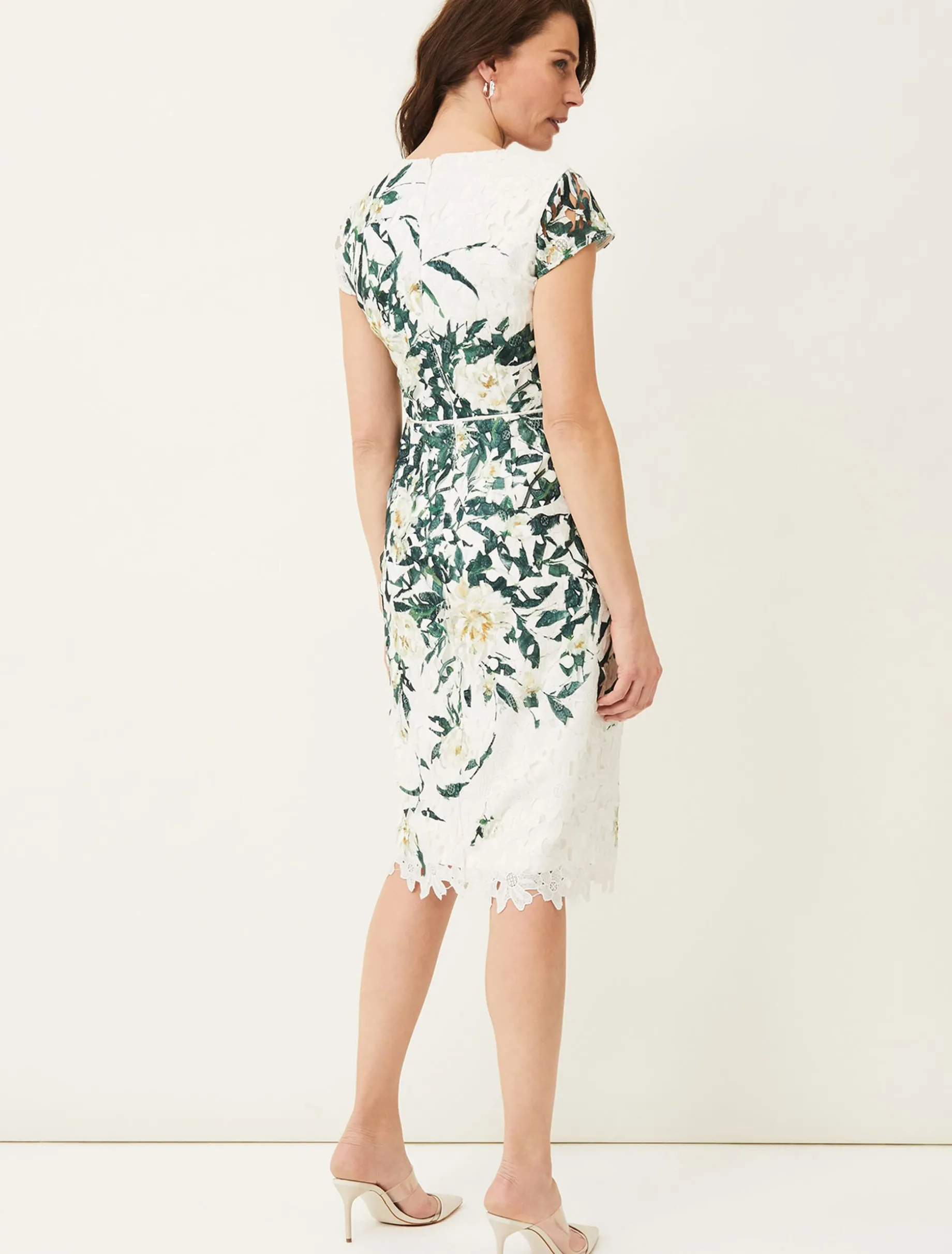 Claudine Floral Lace Dress