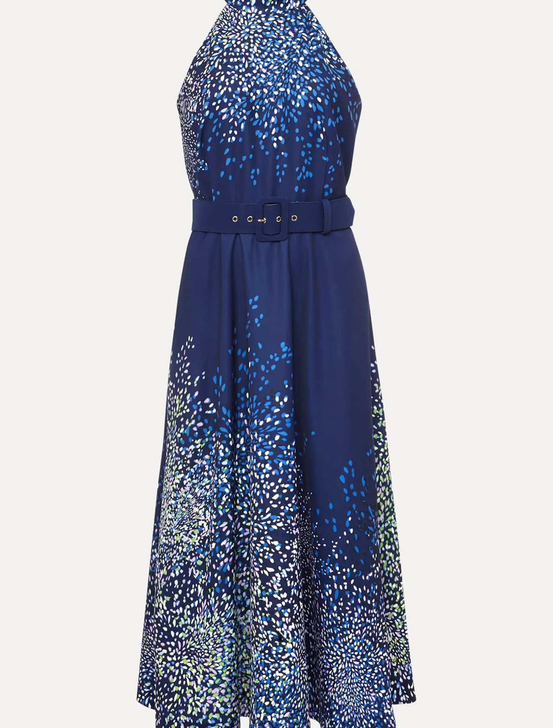 Clea Print Midi Dress