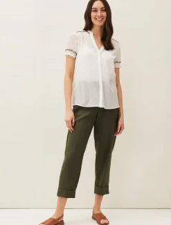 Clemente Contrast Blouse