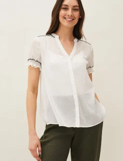 Clemente Contrast Blouse