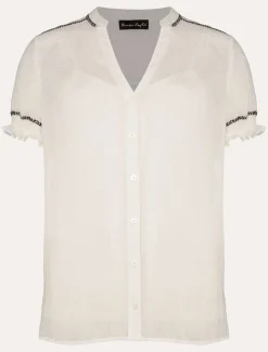 Clemente Contrast Blouse