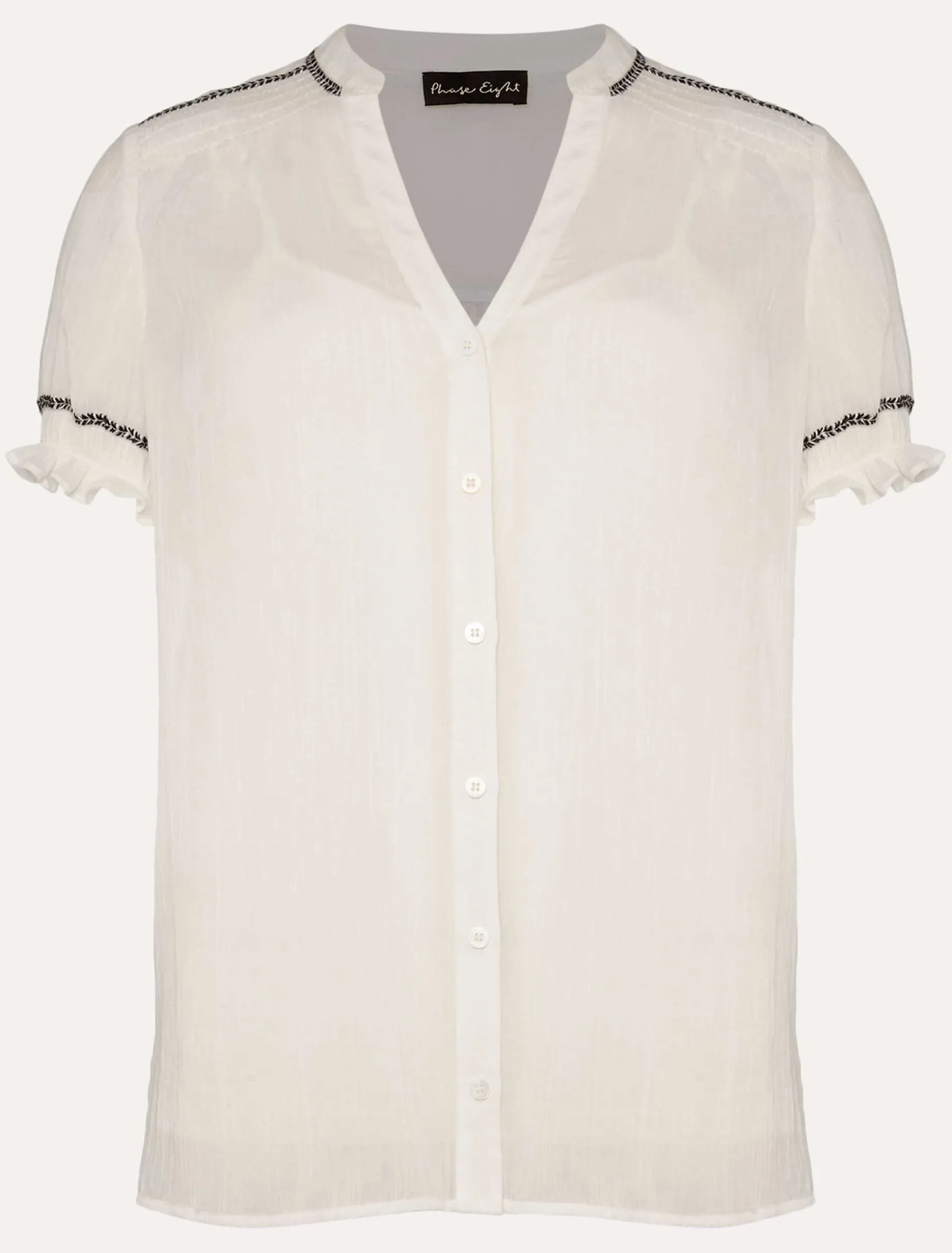 Clemente Contrast Blouse