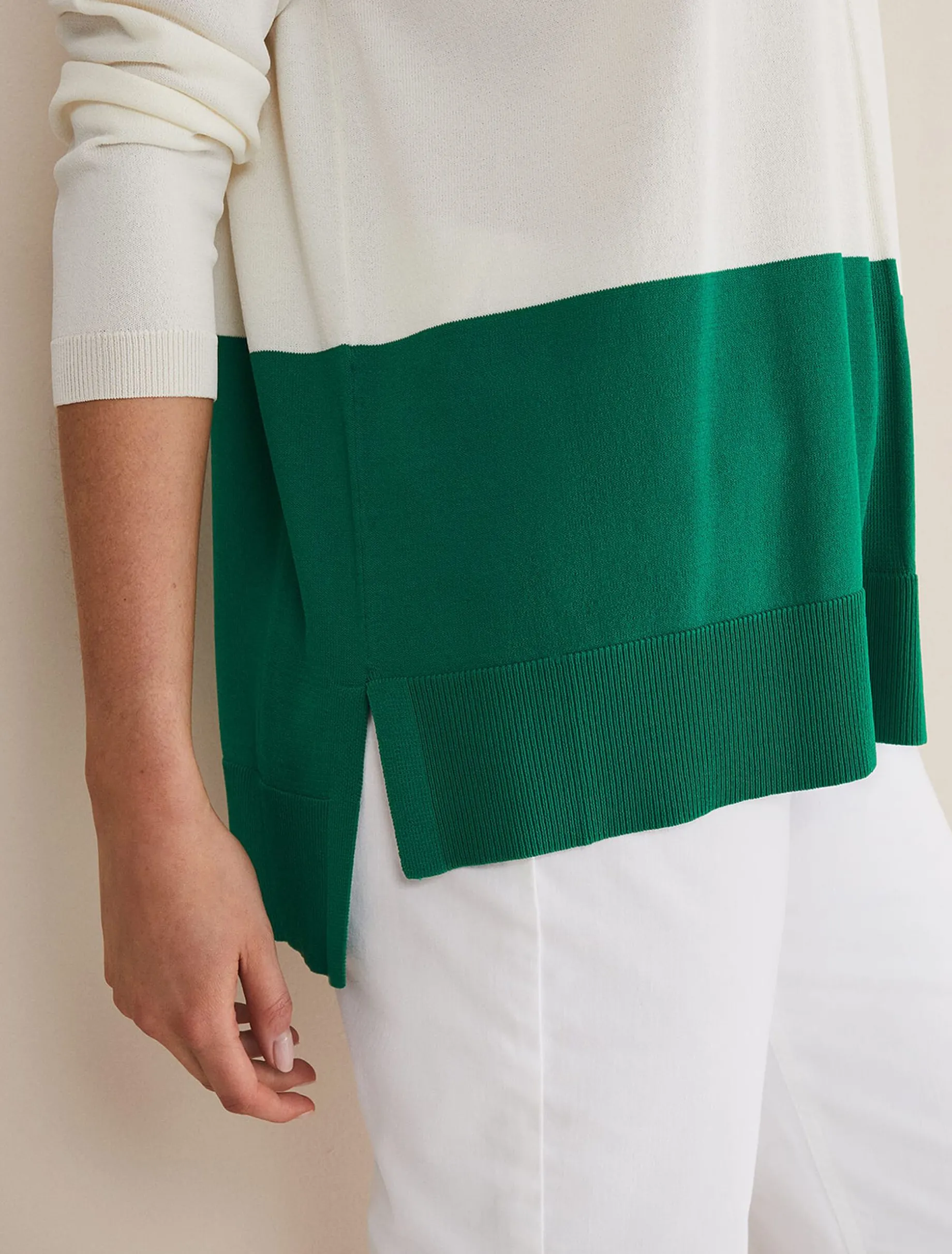 Cleo Colour Block Knit