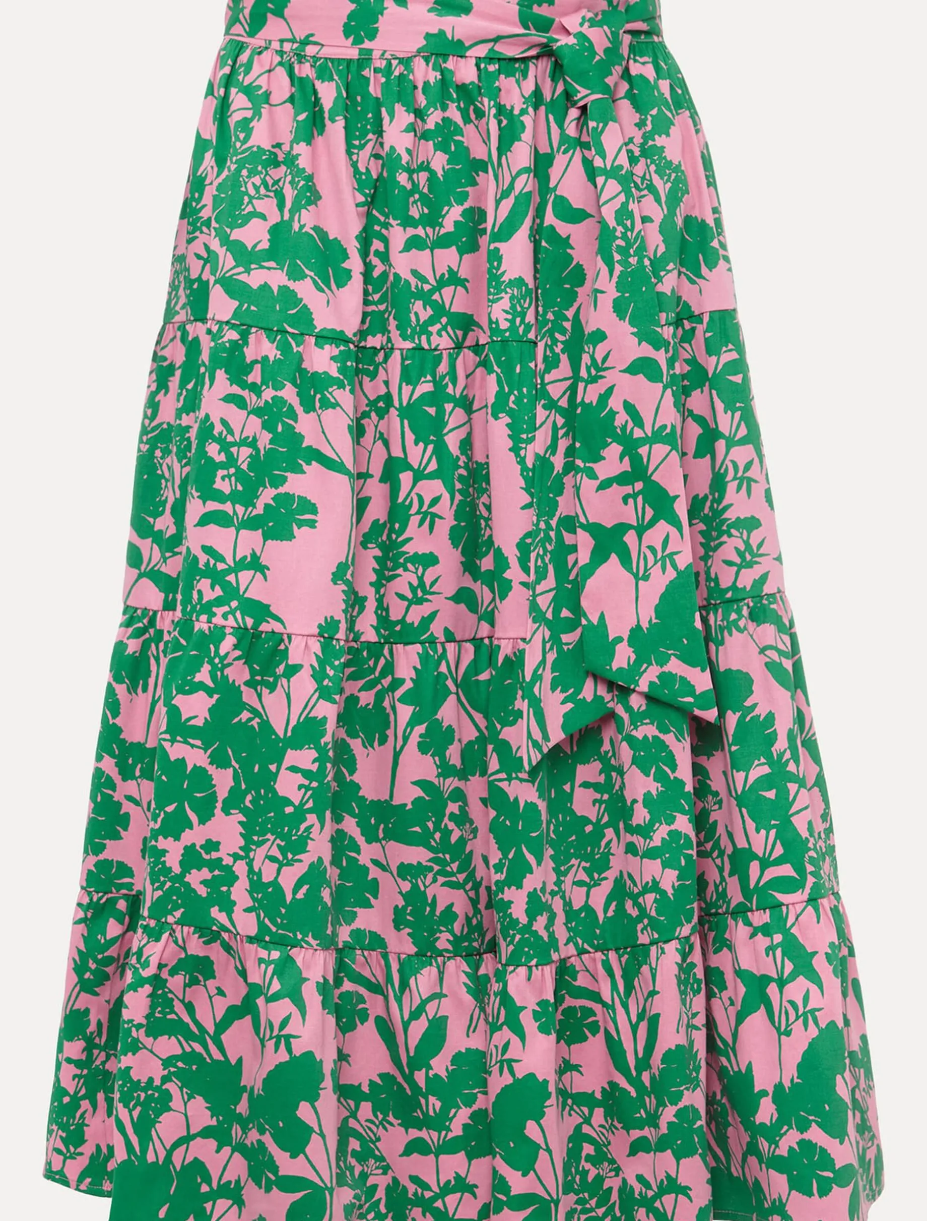 Cleona Printed Dobby Co-Ord Skirt
