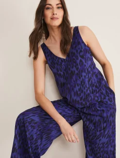 Coletta Leopard Print Trousers