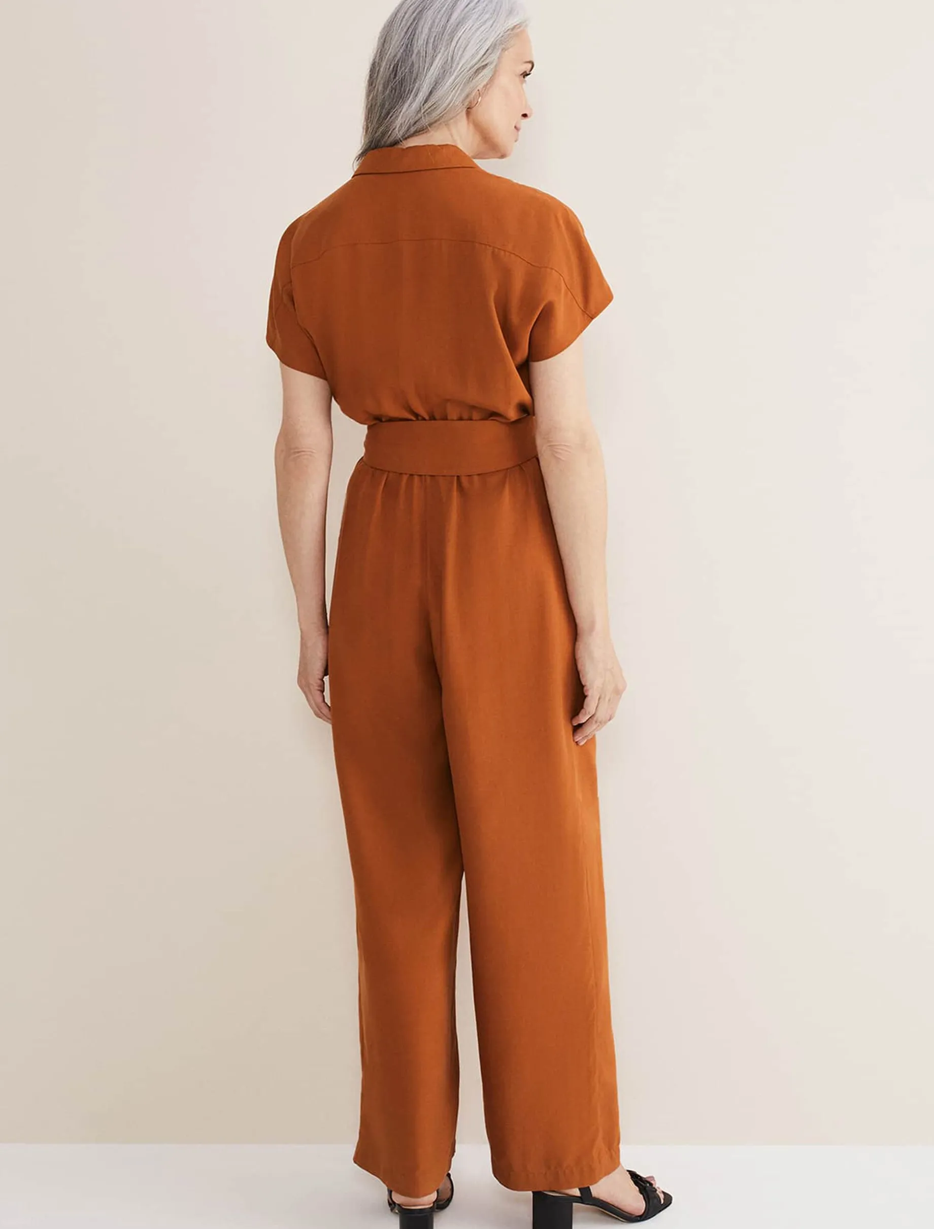 Cora Belted Jumpsuit