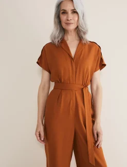 Cora Belted Jumpsuit