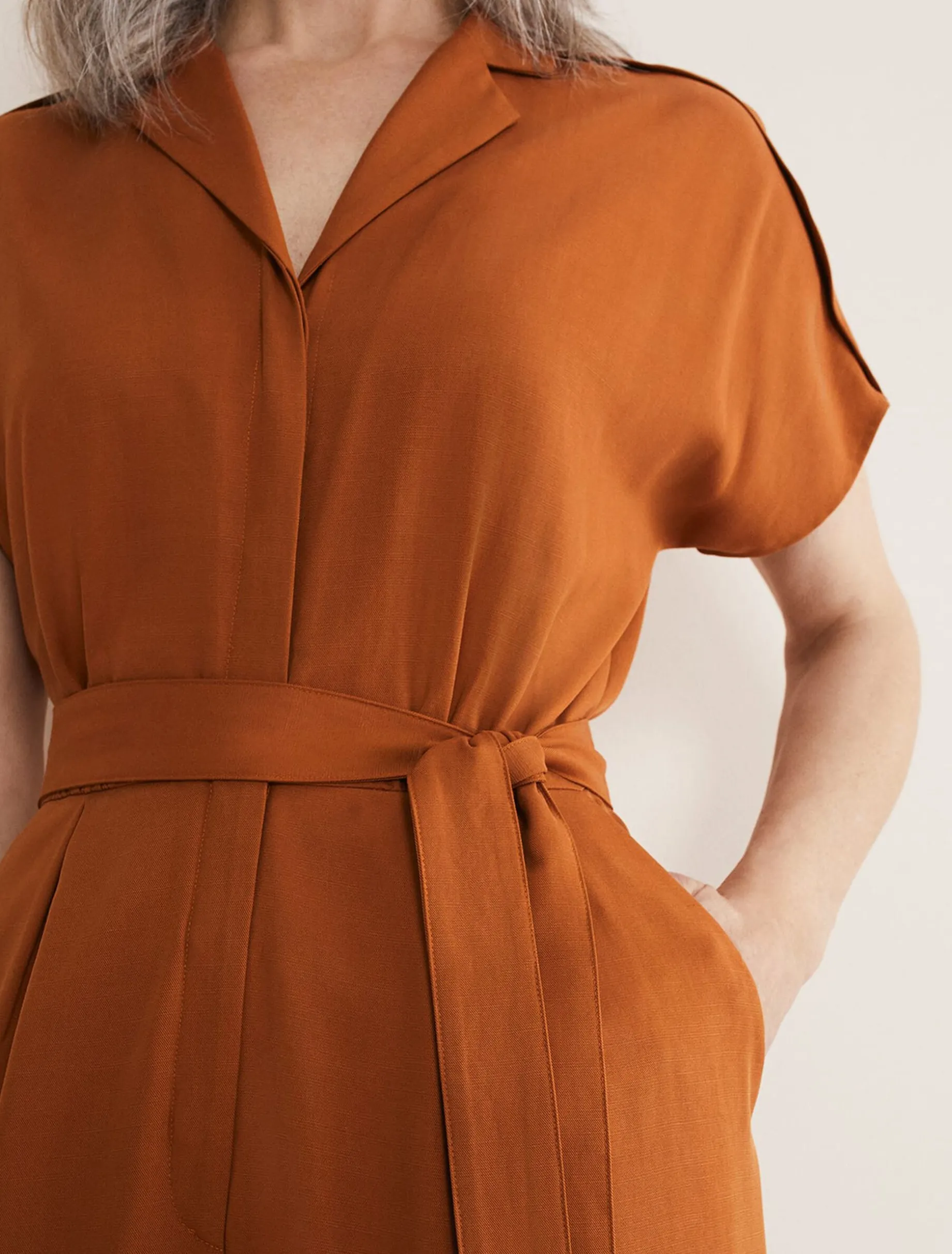 Cora Belted Jumpsuit