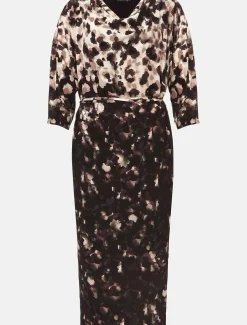 Corrie Abstract Spot Print Dress