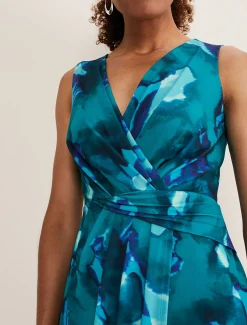 Corrin Print Jackie Dress