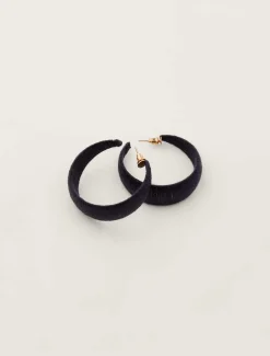 Covered Hoop Earring