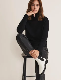 Cressida Wool Cashmere Roll Neck