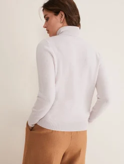 Cressida Wool Cashmere Roll Neck