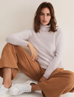 Cressida Wool Cashmere Roll Neck
