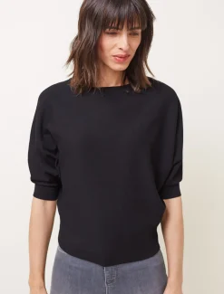 Cristine Batwing Fine Knit Jumper