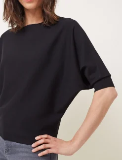 Cristine Batwing Fine Knit Jumper