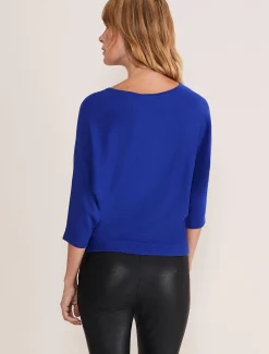 Cristine Batwing Fine Knit Jumper