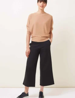 Cristine Fine Knit Batwing Jumper