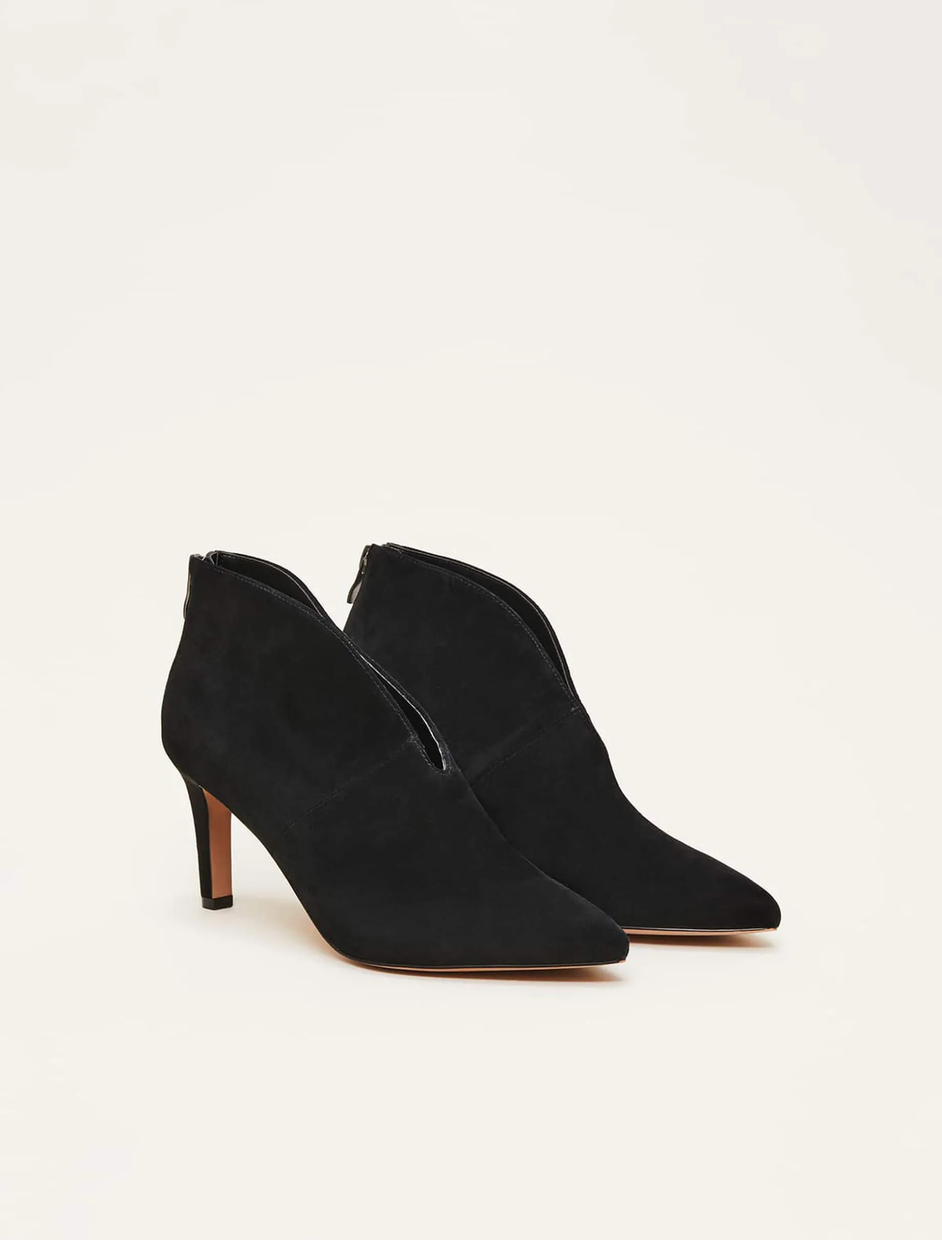 Cut Out Heeled Boots