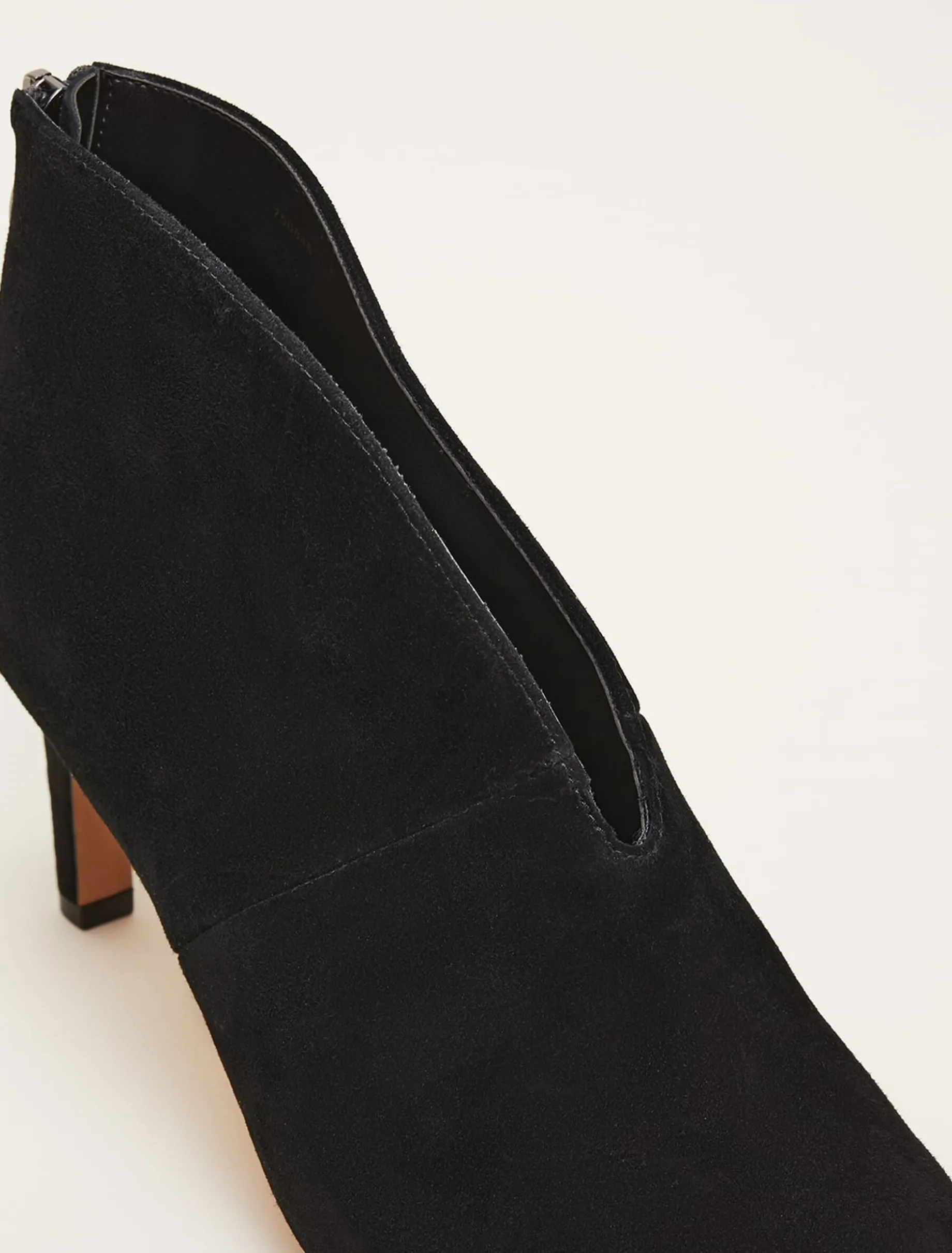 Cut Out Heeled Boots