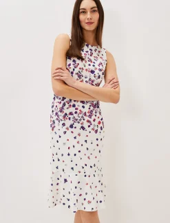 Dahlia Ditsy Floral Fitted Dress