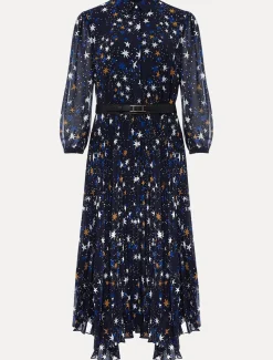 Dani Star Pleated Dress