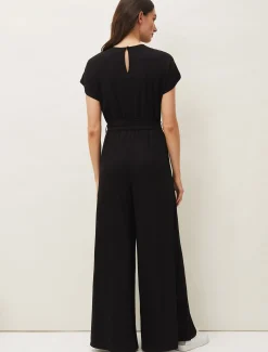 Dania Wide Leg Jersey Jumpsuit