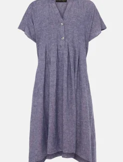 Danica Linen Swing Dress