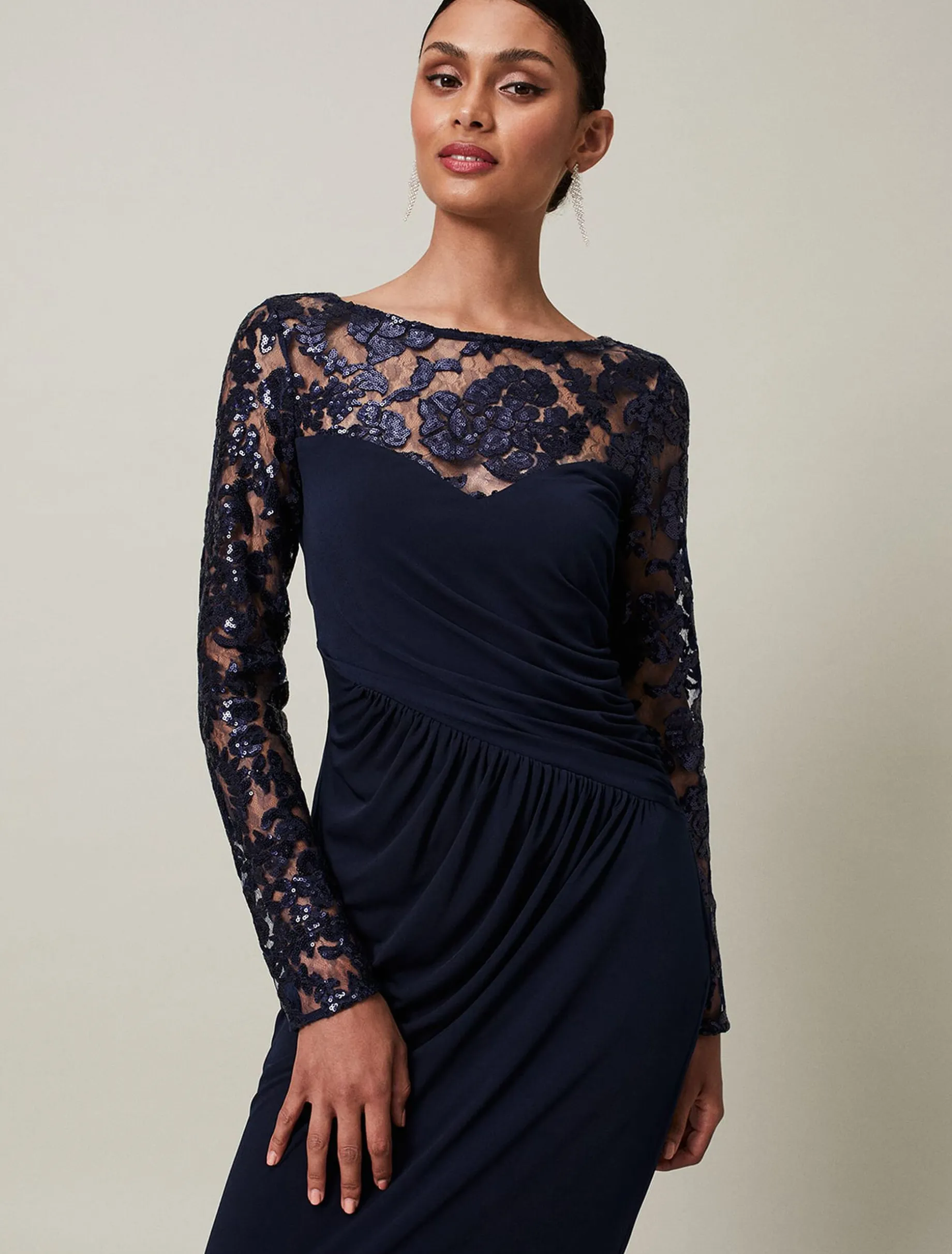 Daniela Sequin Maxi Dress