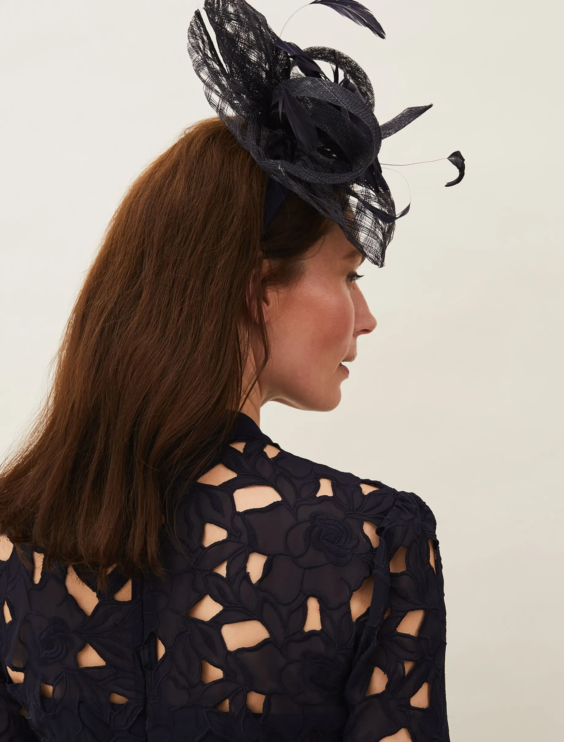 Danna Flower Disc Fascinator