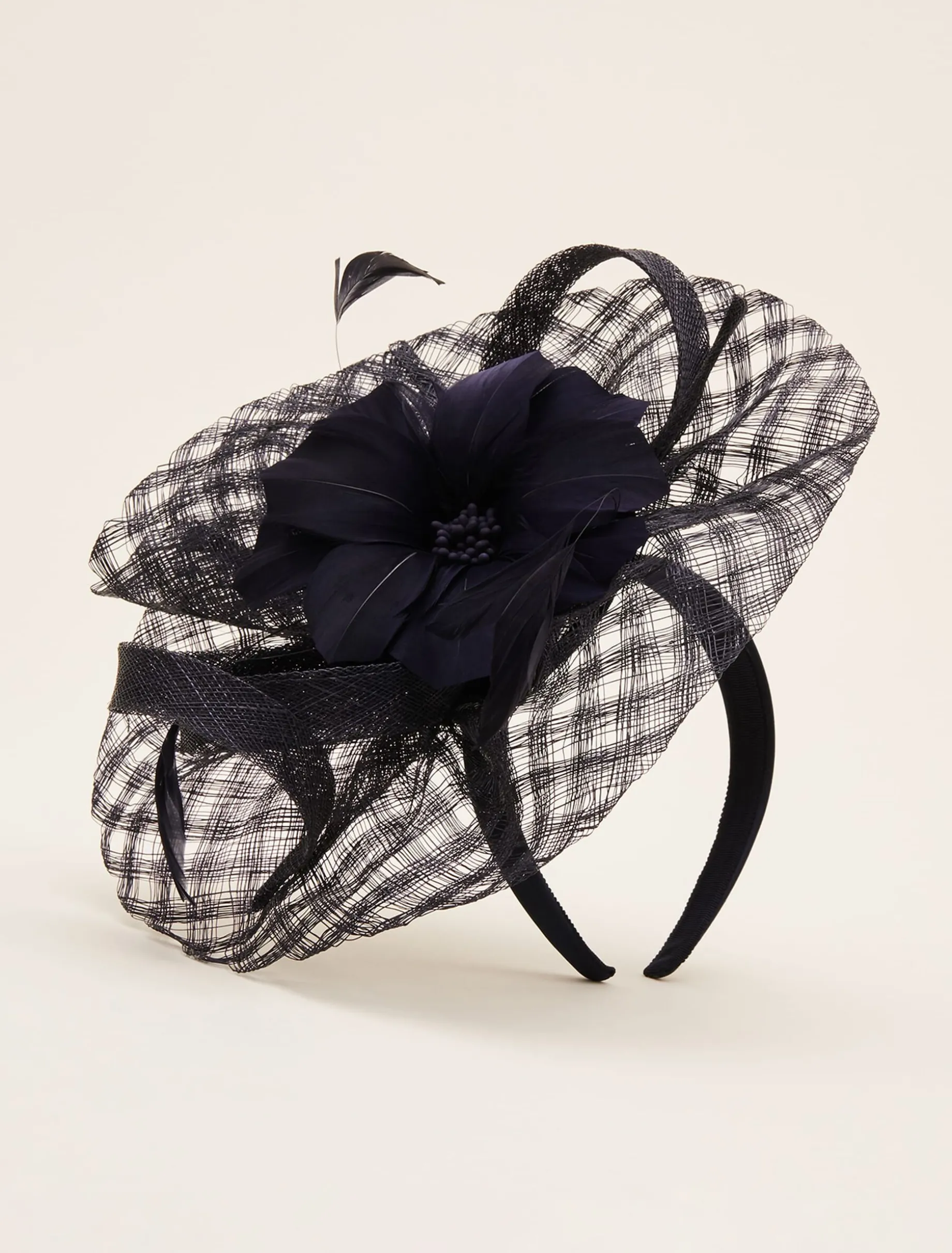 Danna Flower Disc Fascinator
