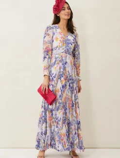 Daryl Pleated Maxi Dress