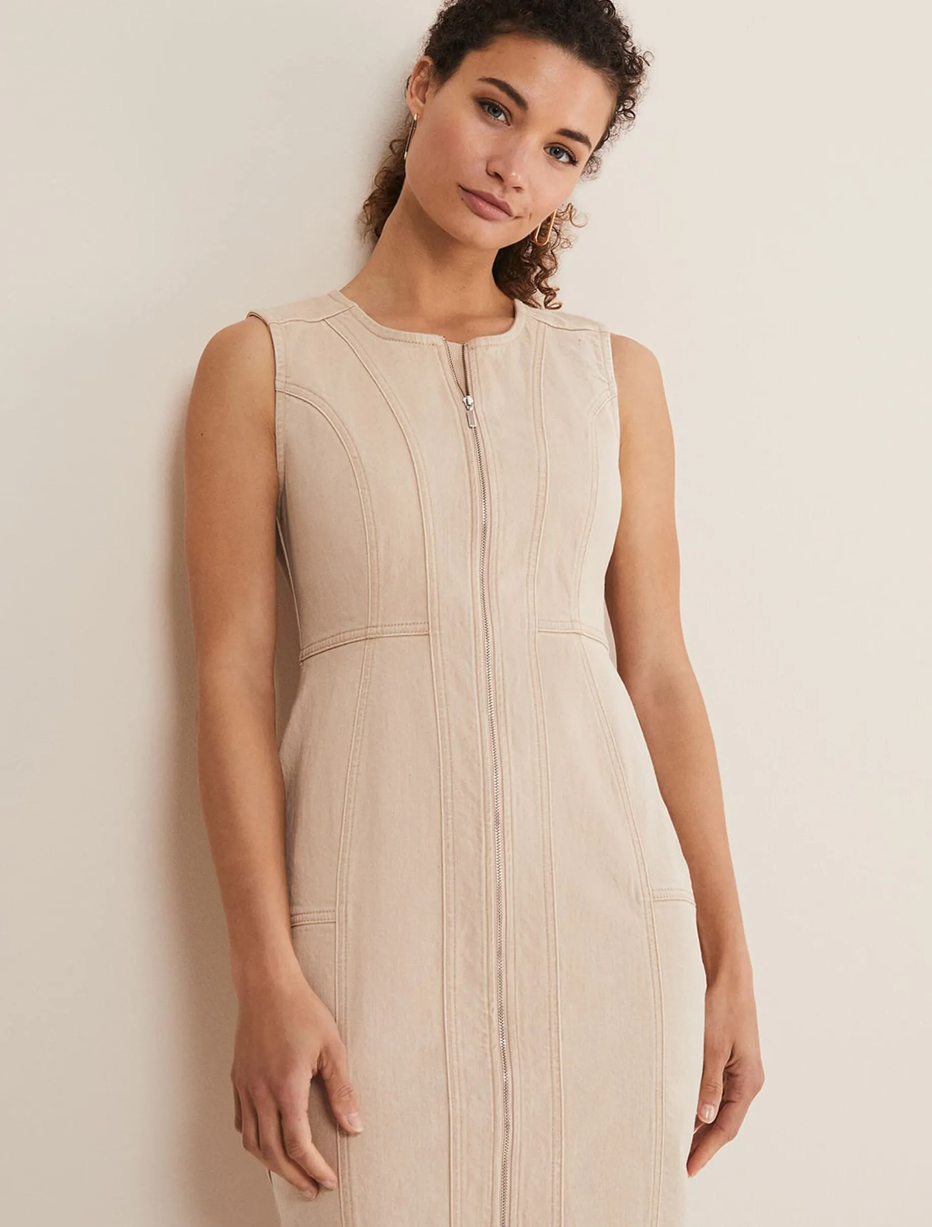 Denise Denim Bodycon Dress