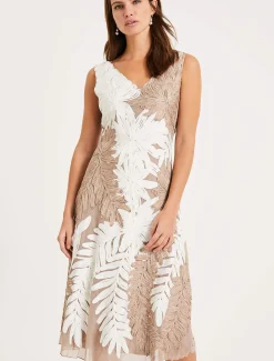 Denise Tapework Lace Dress