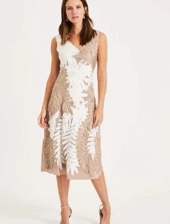 Denise Tapework Lace Dress