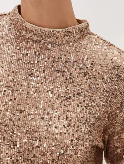 Dhara Sequin Blouse