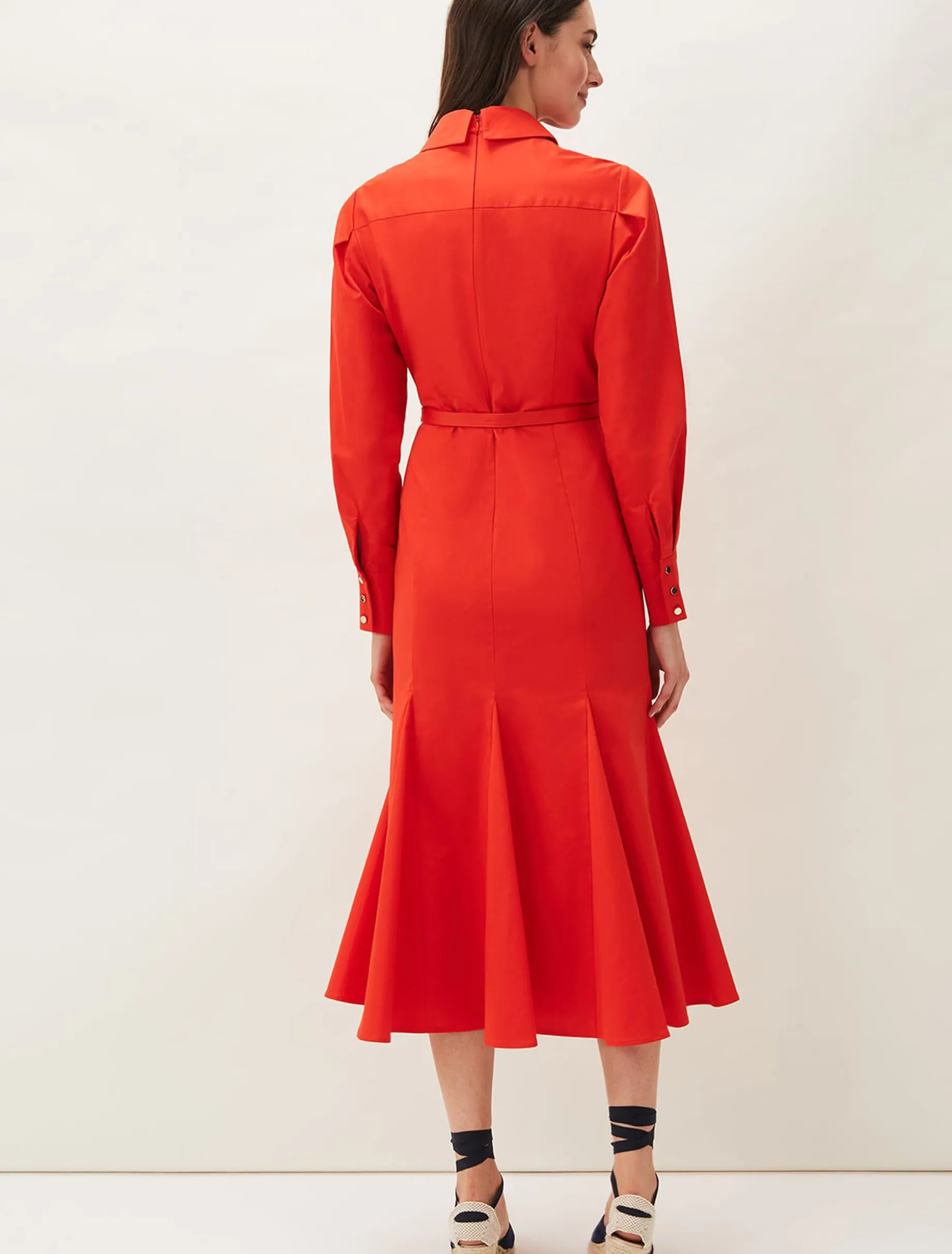 Diana Belted Shirt Dress