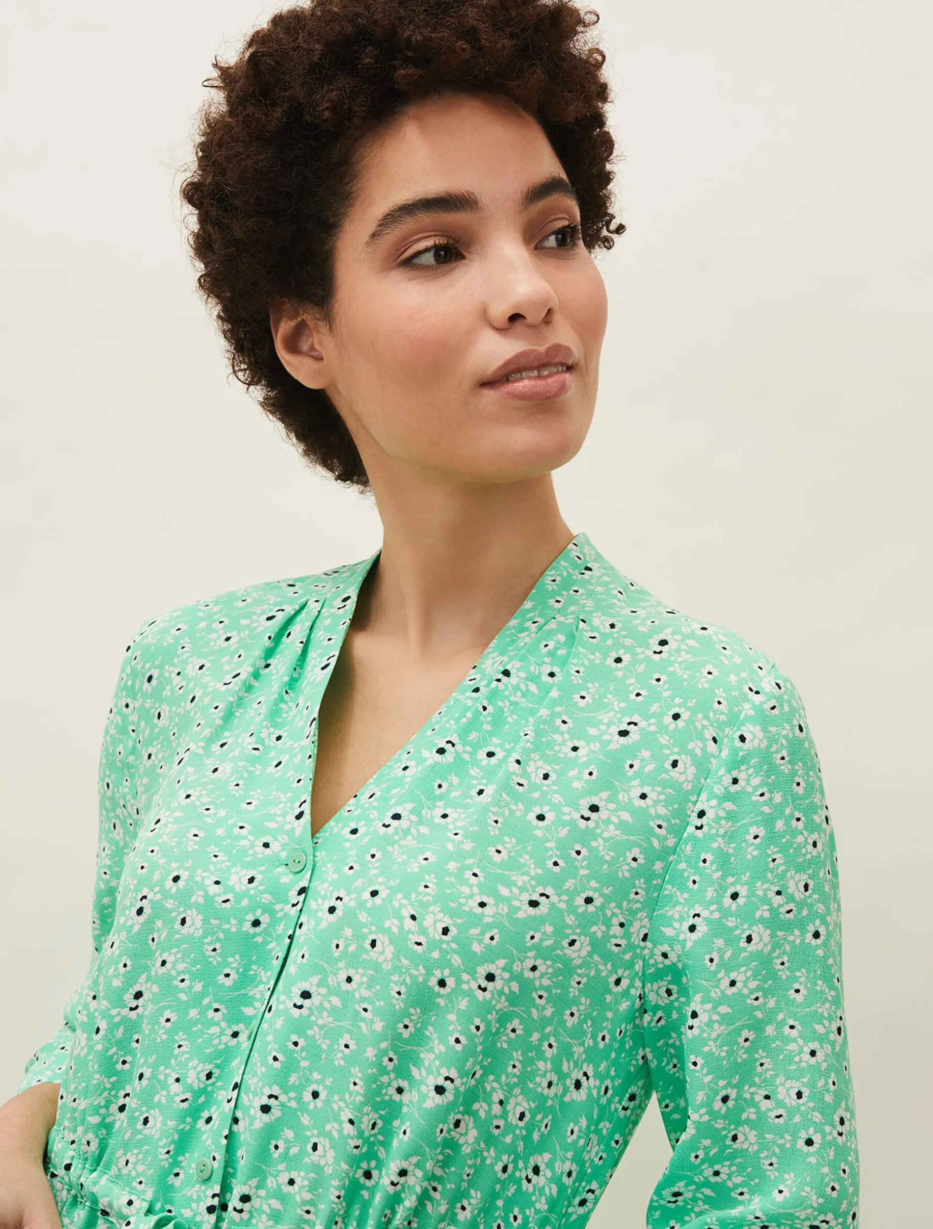 Diana Floral Swing Dress