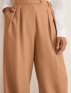 Dola Wide Leg Boucle Trouser