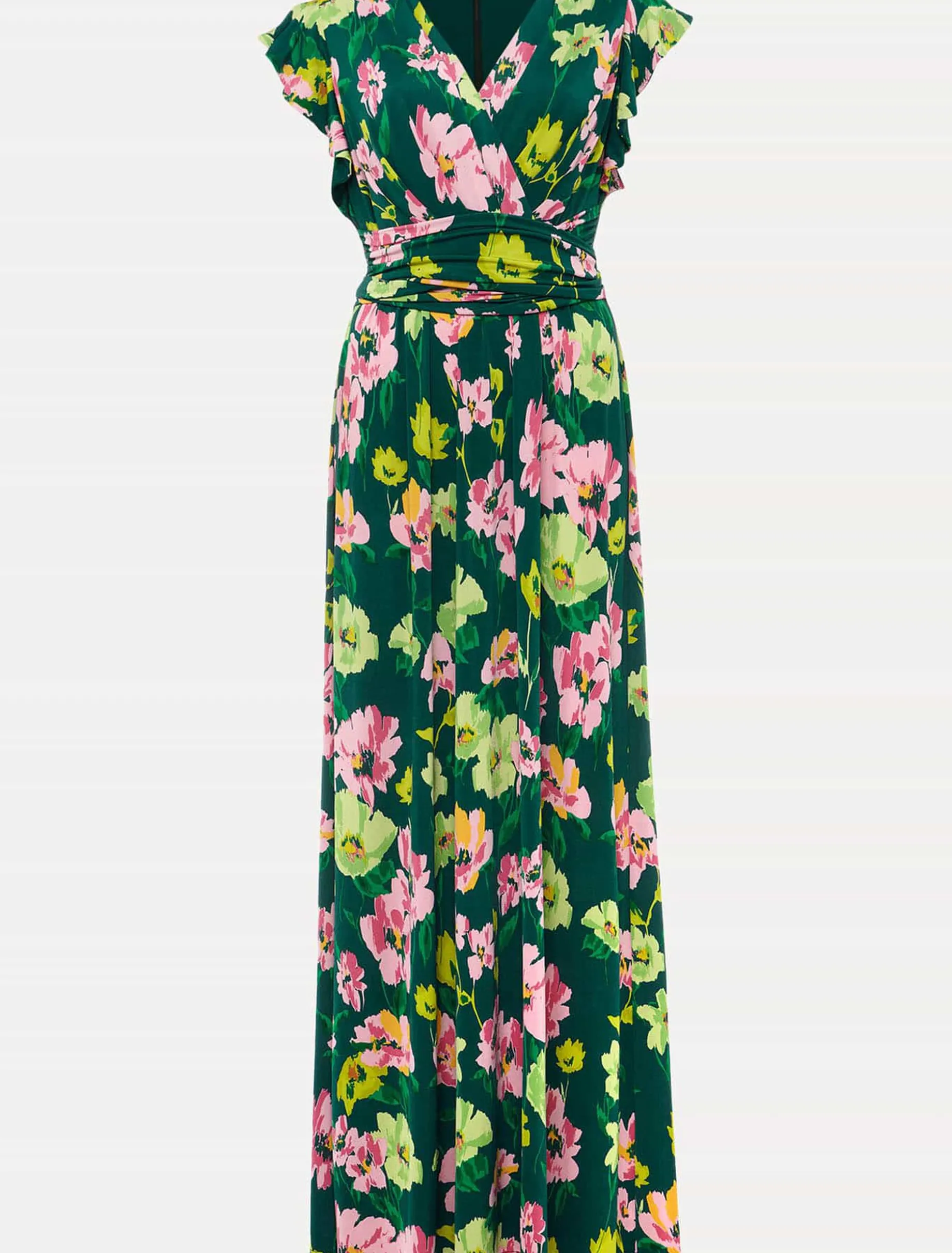 Effie Floral Jersey Maxi Dress