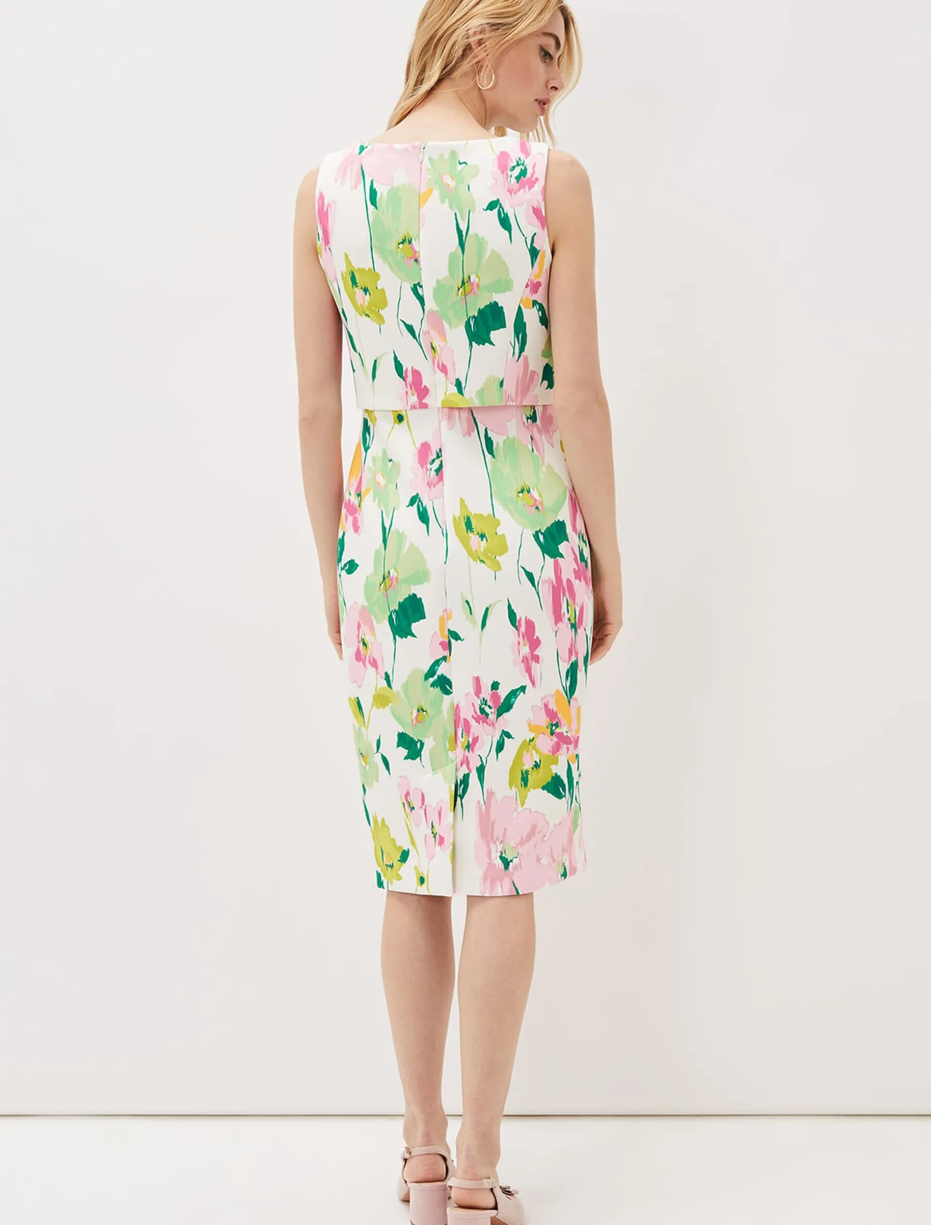 Effie Floral Scuba Dress