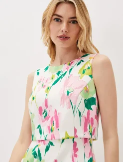 Effie Floral Scuba Dress